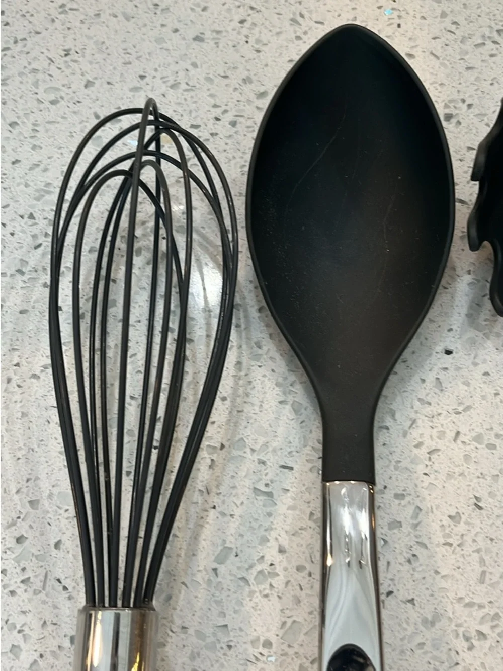 All-Clad Black and Stainless 5-Piece Kitchen Utensil Set